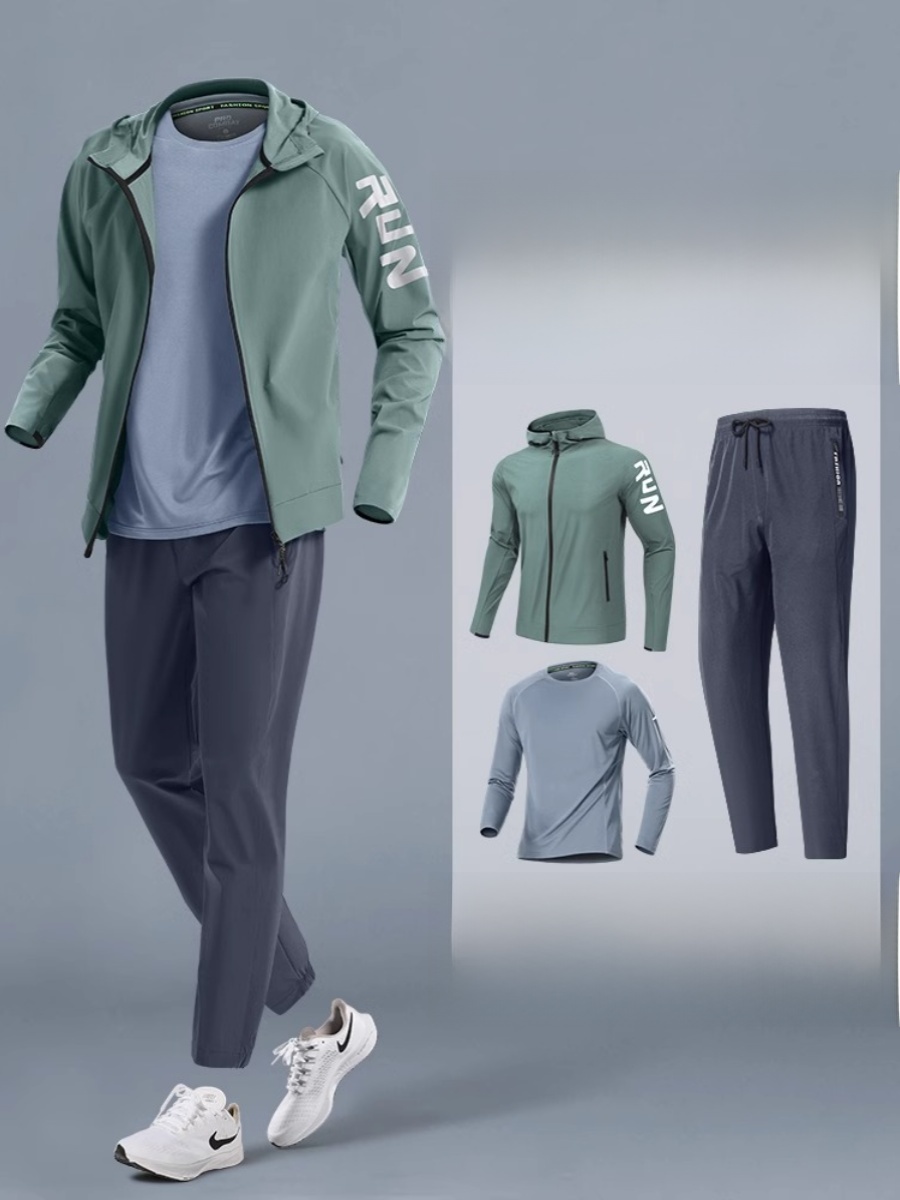 Running Gear For Winter - بدلة Aymelon للرجال للركض الصباحي في
