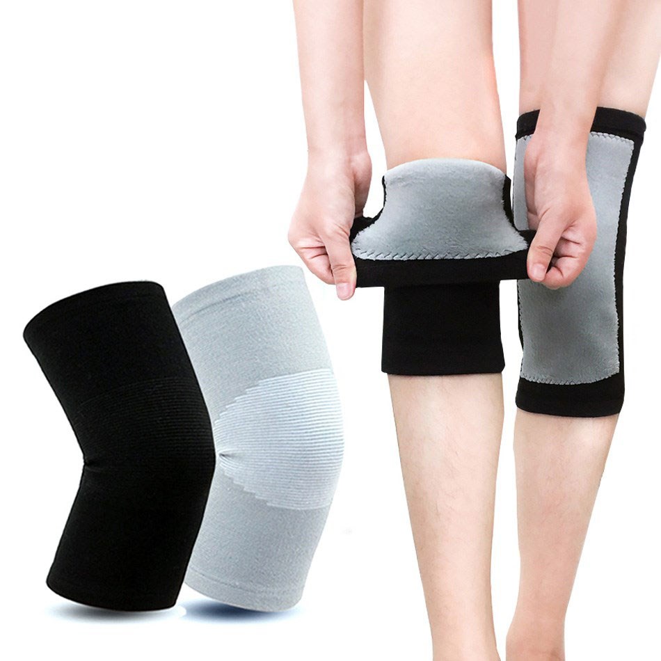 Running Gear For Winter - Woسوير زوج واحد من وسادات الركبة